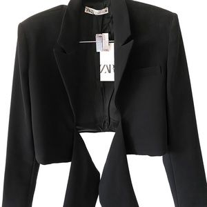 ✨ zara blazer (cropped)